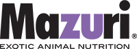 Mazuri Exotic Animal Nutrition brand logo. Exotic Animal Available at Berend Bros. locations in Wichita Falls, Bowie, Megargel, Windthorst, and Olney, Texas