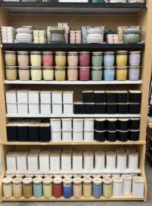 Save 10% off Swan Creek Candles in May at Berend Bros. in Wichita Falls, Texas. And remember, Mother's Day is May 8th, make sure you wrap up a candle for her. 