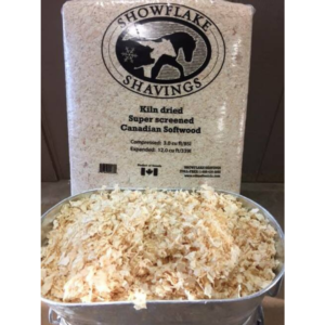 Try Showflake Shavings, now at Berend. Bros. Showflake has a maximum loft and a high degree of absorbency.